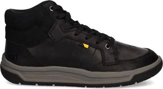 CAT Apa Cush padded-collar lace-up boots - men - Leather/Synthetic Rubber/Fabric/Suede - 46 - Black