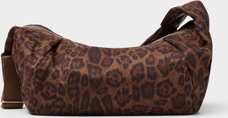 Le 31 Mens Leopard crossbody bag