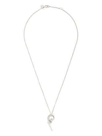 Shaun Leane silver Cherry Blossom pearl pendant necklace