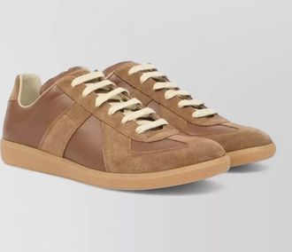 Maison Margiela leather low-top sneakers