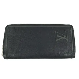 Louis Vuitton Black Noir Long Wallet (Bi-Fold) (Pre-Owned)