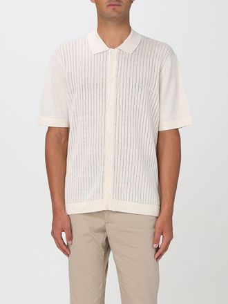 HUGO BOSS Camicia Boss in maglia di lino e cotone