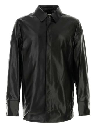 Entire studios Legacy shirt - unisex - Ovine Leather (top grain) - M - Black