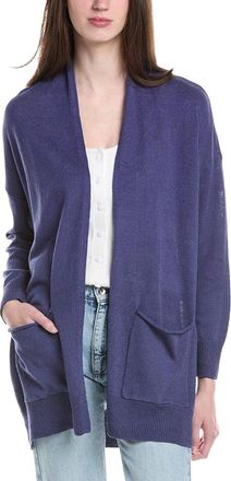 Eileen Fisher Eileen Fisher Open Front Linen-Blend Cardigan