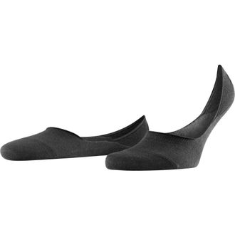Falke Step Cotton No Show Socks in Black at Nordstrom, Size Medium