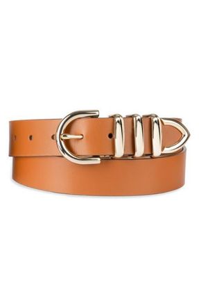 Cole Haan Triple Keeper Belt in Tan at Nordstrom, Size X-Large