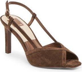 Dolce Vita Sheri Slingback Sandal in Dark Brown Suede at Nordstrom Rack, Size 8.5
