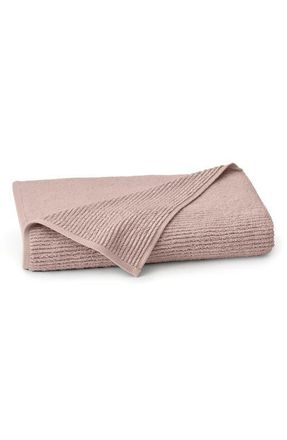 Boll & Branch Turkish Rib Bath Towel in Dusty Rose at Nordstrom