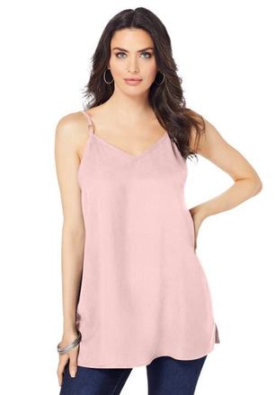 Roaman's V Neck Cami in Soft Blush at Nordstrom, Size 20