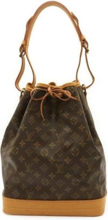 Louis Vuitton Pre-owned Monogram Bucket Bag - Dames - Vintage Tas - Bruin - ONE Size - Vintage
