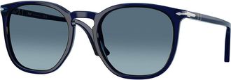 Persol PO3316S 181/Q8 Mens Sunglasses Blue Size 54
