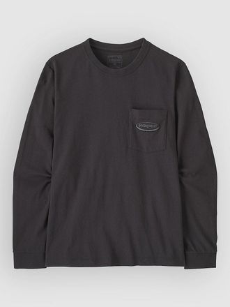 Patagonia Mw 95 Oval Logo Pocket Camiseta negro