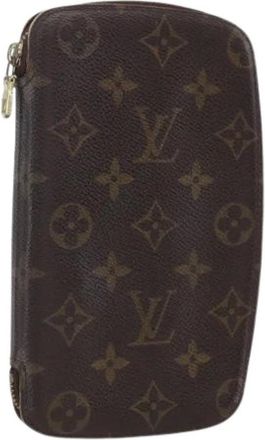 Louis Vuitton Pre-owned Wallets, female, Brown, Size: ONE SIZE Pre-owned Vintage Canvas Wallet