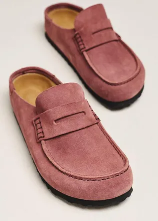 Birkenstock Naples Suede Clogs