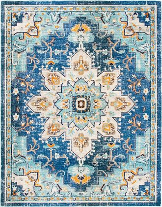 Safavieh Alfombra Azul/Azul claro 244 X 305 cm