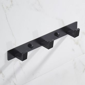 OEM Porte Manteau Mural - Acero Inoxidable 304 - 3 Ganchos - Para Ba&ntilde;o Cocina Vestidor - 1 Unidad