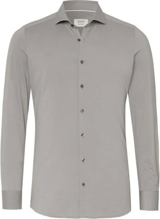 Hatico Long Sleeve Shirt - Heren - Overhemden - Beige - Maat: M