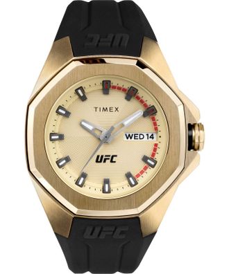 Timex Ufc Pro Mens Black Watch TW2V57100 Silicone - One Size