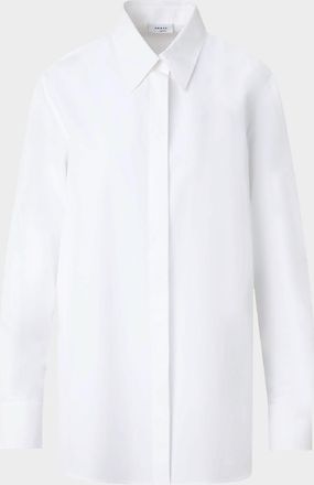 Akris Tunic Cotton Poplin Blouse
