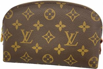 Louis Vuitton Brown Pouch (Pre-Owned)