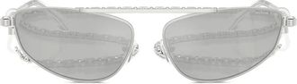 Michael Kors Occhiali da sole geometrici - Silver Shiny