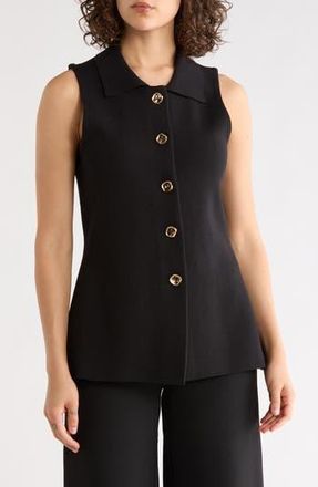 T Tahari Sweater Vest in Black at Nordstrom Rack, Size X-Large