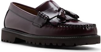 G.H. Bass & Co. Layton Leather Penny Loafer in Wine at Nordstrom, Size 11.5
