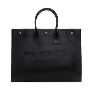Saint Laurent Rive Gauche Leather Tote Bag