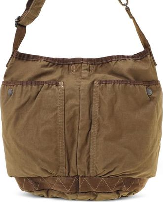 Porter-Yoshida & Co. Schoudertas met ritszak - Bruin