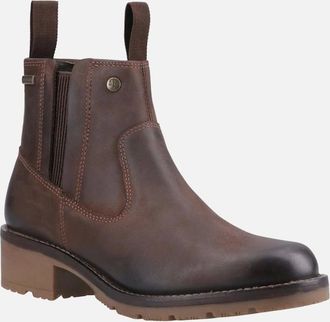 Hunter Womens Skye Dealer Womens Ankle Boots - Brown - Size: 7