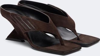 The Attico Sandali infradito Cheope in suede