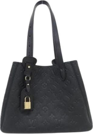 Louis Vuitton Pre-owned Monogram Empreinte Handbag - Dames - Vintage Handtas - Zwart - ONE Size - Leer - Vintage
