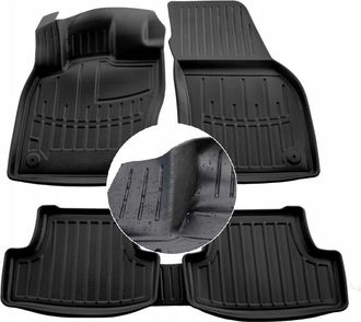 OEM Alfombrillas Y Felpudos De Goma Para Vw T-roc A Partir De 2017 - Ud Troughs