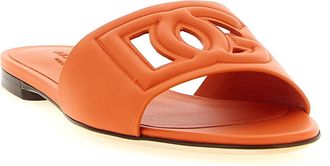 Dolce & Gabbana Bianca Slide - Orange