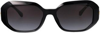 Michael Kors Siesta Key Zonnebril - Dames - Zonnebrillen - Zwart - 54 MM - Accessoires