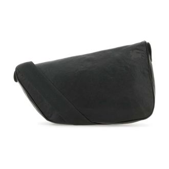 Burberry Heren, Tassen, Zwart, Maat: ONE Size Leer