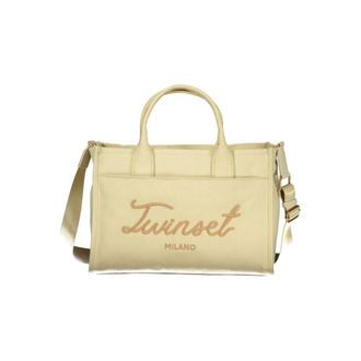 Twinset Beige Cotton Women Womens Tote