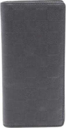 Louis Vuitton Pre-owned Wallets, male, Black, Size: ONE SIZE Pre-owned Long wallet (bi-fold)