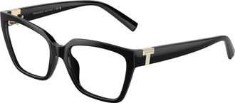 Tiffany & Co. Stijlvolle Bril in Blauwe Kleur - Dames - Brillen - Zwart - 52 MM - Accessoires