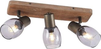 Lindby Lindby Foco ineska En Marr&oacute;n De Madera