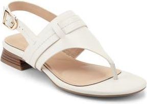 Rockport Ofera Slingback Sandal in Cream Leather at Nordstrom Rack, Size 7.5