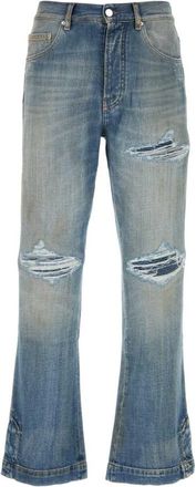 Amiri Light Blue Flared Jeans