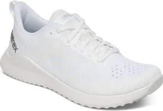 Aetrex Womens Emery Arch Support Sneaker In White