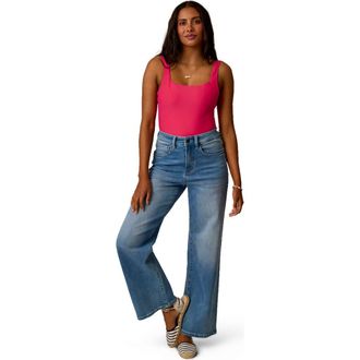 Carve Designs Audrey Wide Leg in Blue Tide at Nordstrom, Size 00 31