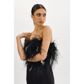 LaMarque Zaina Feather Bustier