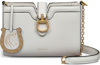 Radley London x Kentucky Derby Lily Medium Leather Crossbody Bag in Chalk at Nordstrom Rack