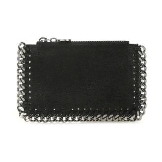 Stella McCartney Stella McCartney, Wallets & Cardholders, female, Black, Size: ONE SIZE Falabella Cardholder