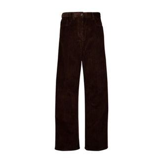 Miu Miu Mujer, Pantalones, Marr&oacute;n, Talla: S
