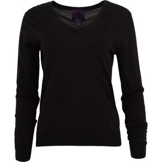 Lords of Harlech Sasha Cashmere Blend V-neck Sweater in Black at Nordstrom, Size X-Large