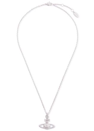 Vivienne Westwood Mayfair Bas Relief orb Necklace - Silver - One Size